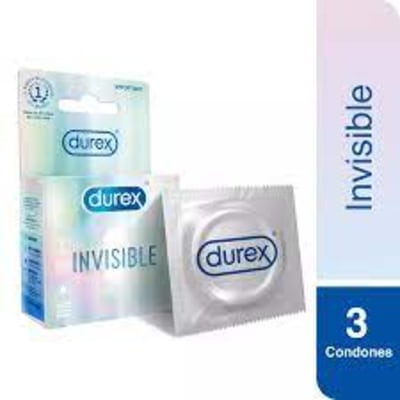 Durex Preservativo Invisible X 3